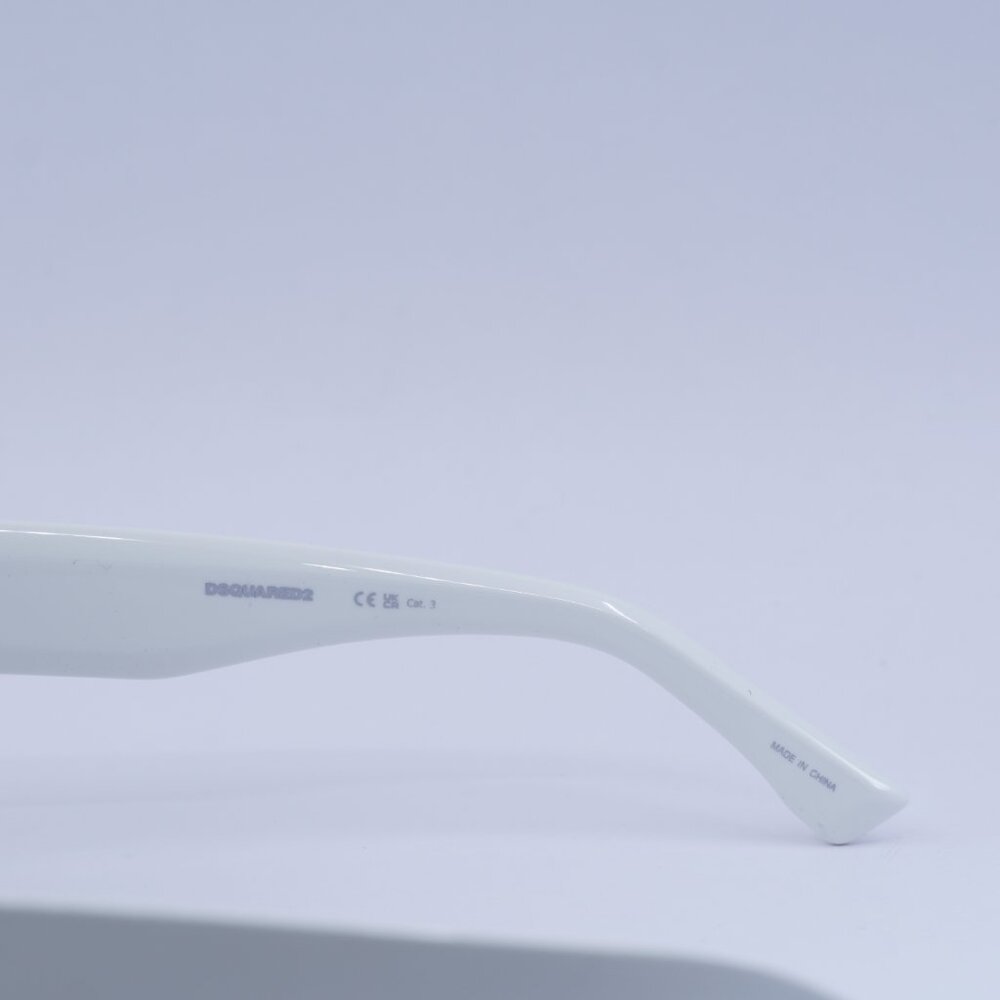 Final Price! Dsquared2 ICON 0008/S 0VK6 IR White/Grey Sunglasses - Picture 8 of 10